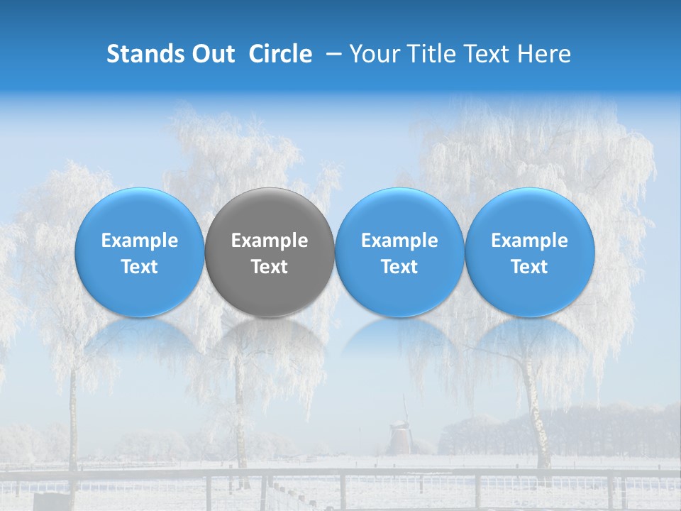 Dreamy Scene Season PowerPoint Template