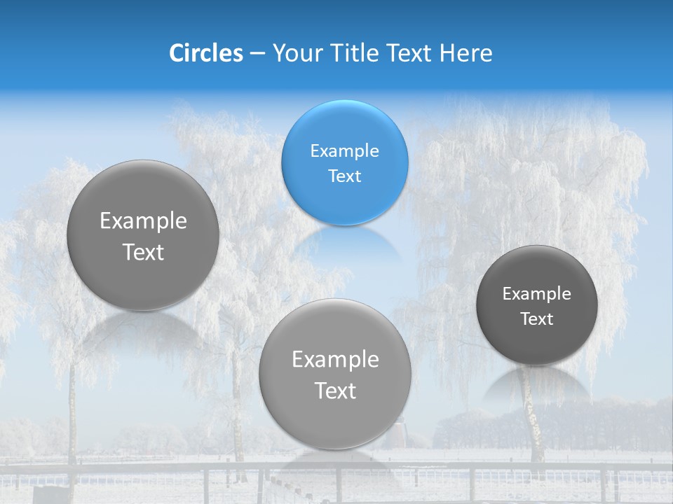 Dreamy Scene Season PowerPoint Template