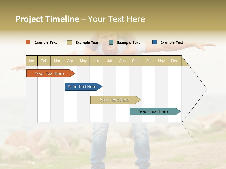 Park Frosty Scene PowerPoint Template