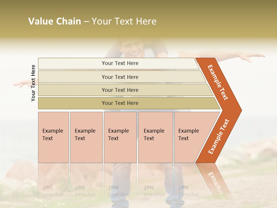 Park Frosty Scene PowerPoint Template
