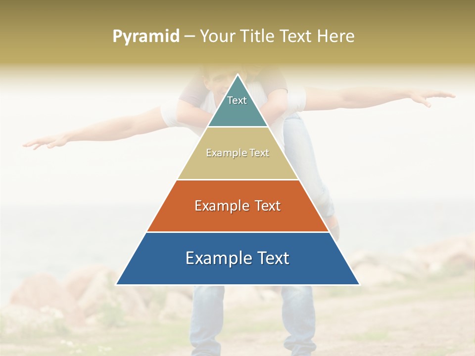 Park Frosty Scene PowerPoint Template