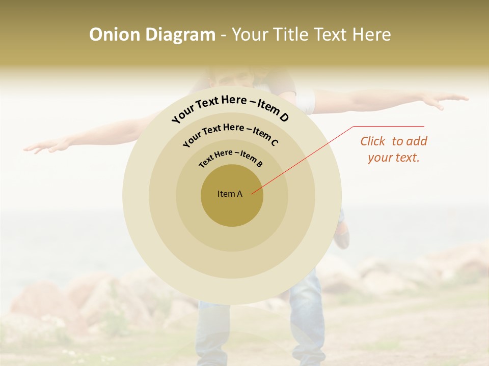 Park Frosty Scene PowerPoint Template