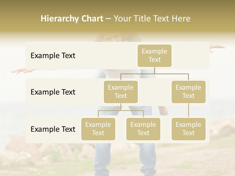 Park Frosty Scene PowerPoint Template