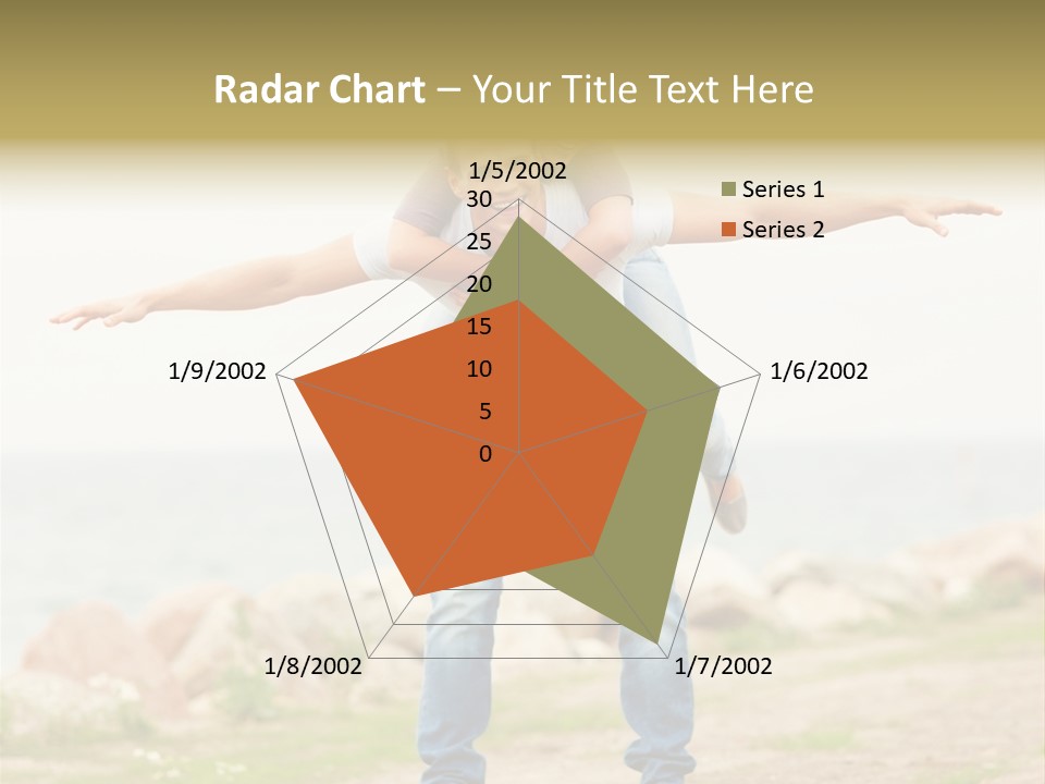Park Frosty Scene PowerPoint Template
