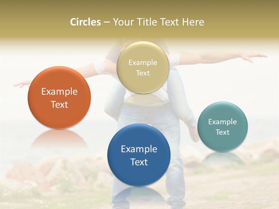 Park Frosty Scene PowerPoint Template