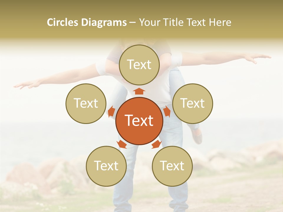 Park Frosty Scene PowerPoint Template