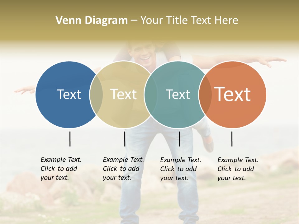 Park Frosty Scene PowerPoint Template