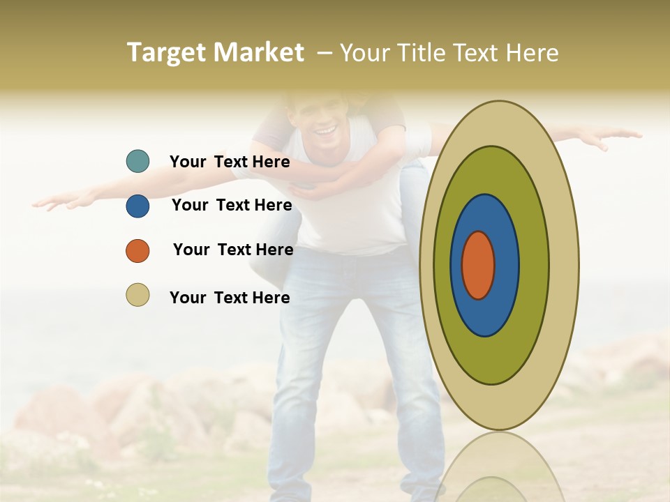 Park Frosty Scene PowerPoint Template