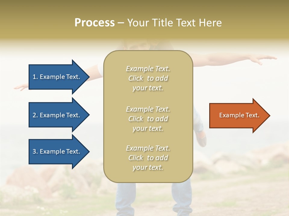 Park Frosty Scene PowerPoint Template