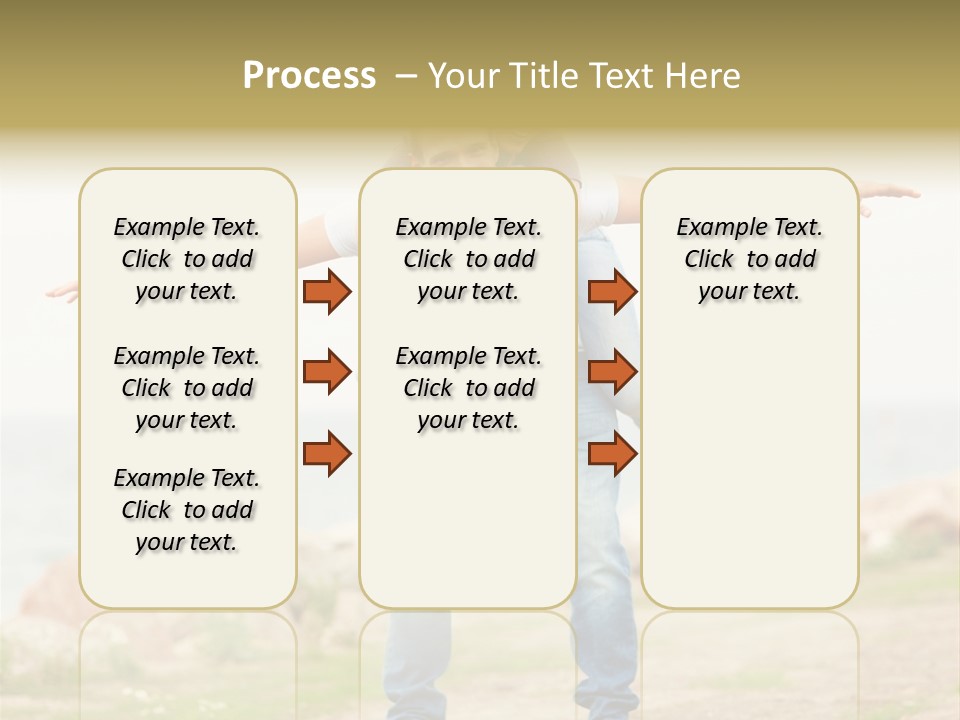 Park Frosty Scene PowerPoint Template