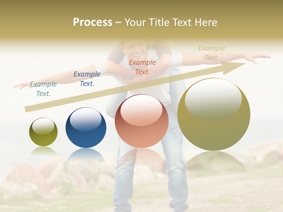 Park Frosty Scene PowerPoint Template