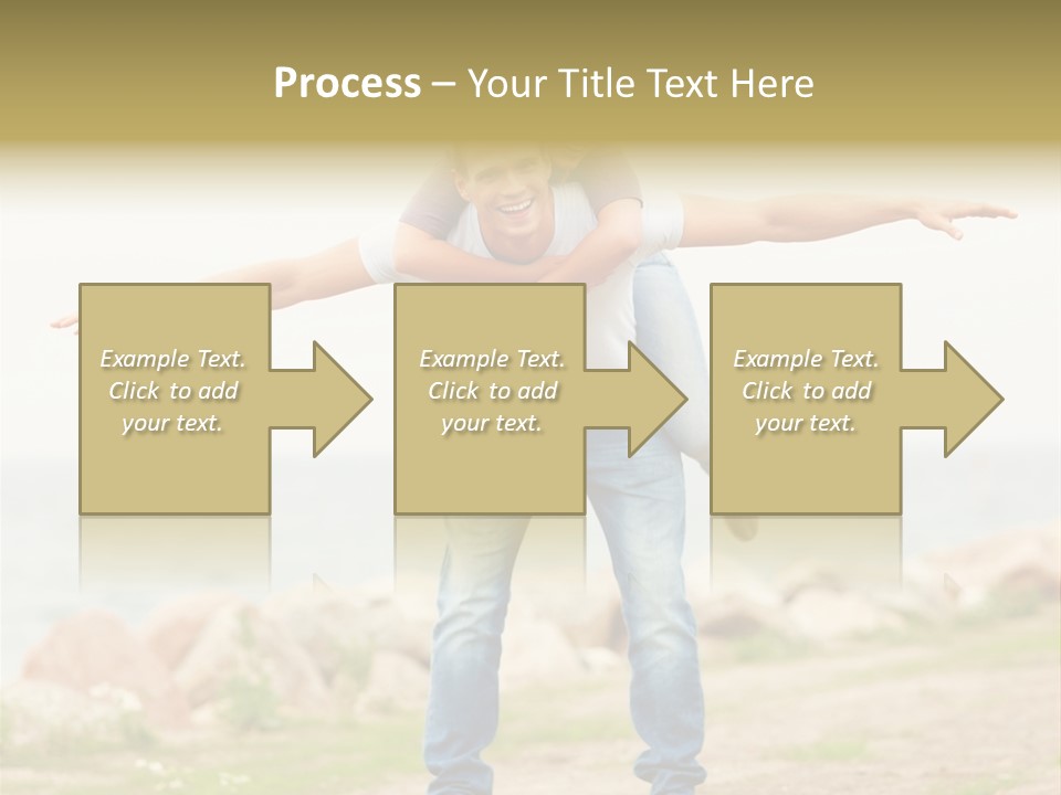 Park Frosty Scene PowerPoint Template