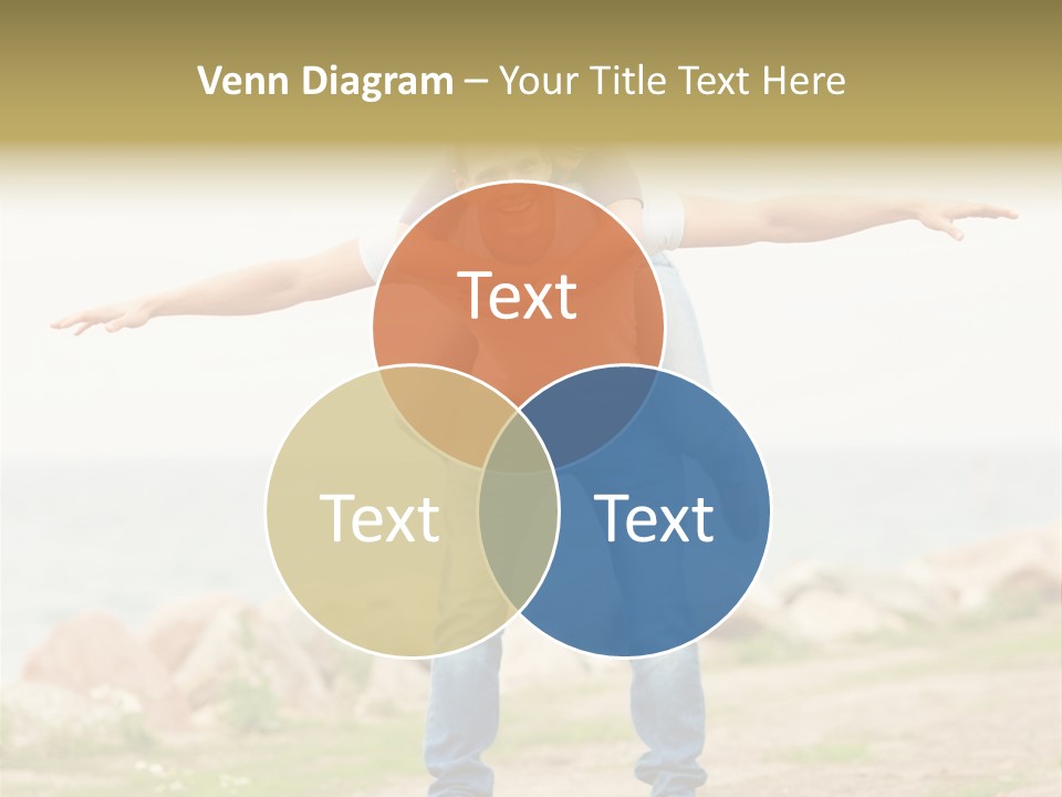 Park Frosty Scene PowerPoint Template