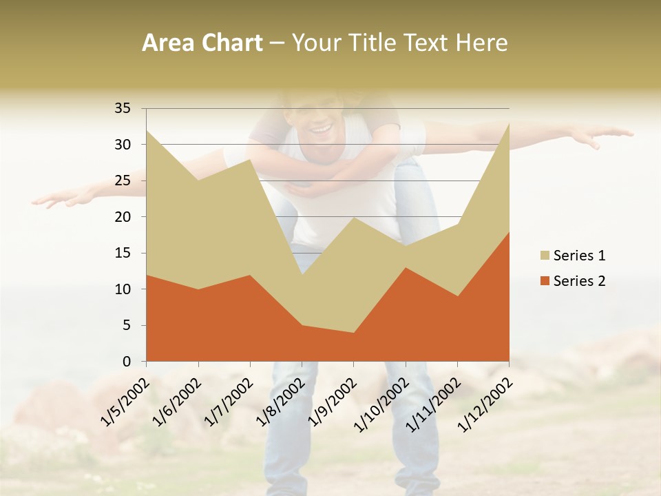 Park Frosty Scene PowerPoint Template