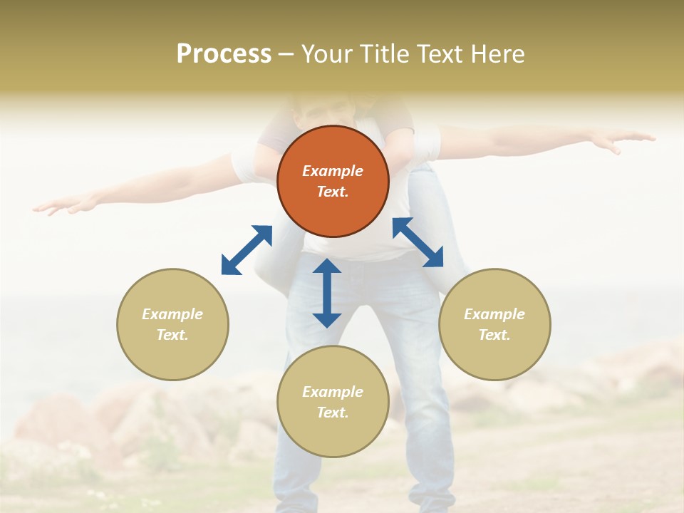 Park Frosty Scene PowerPoint Template