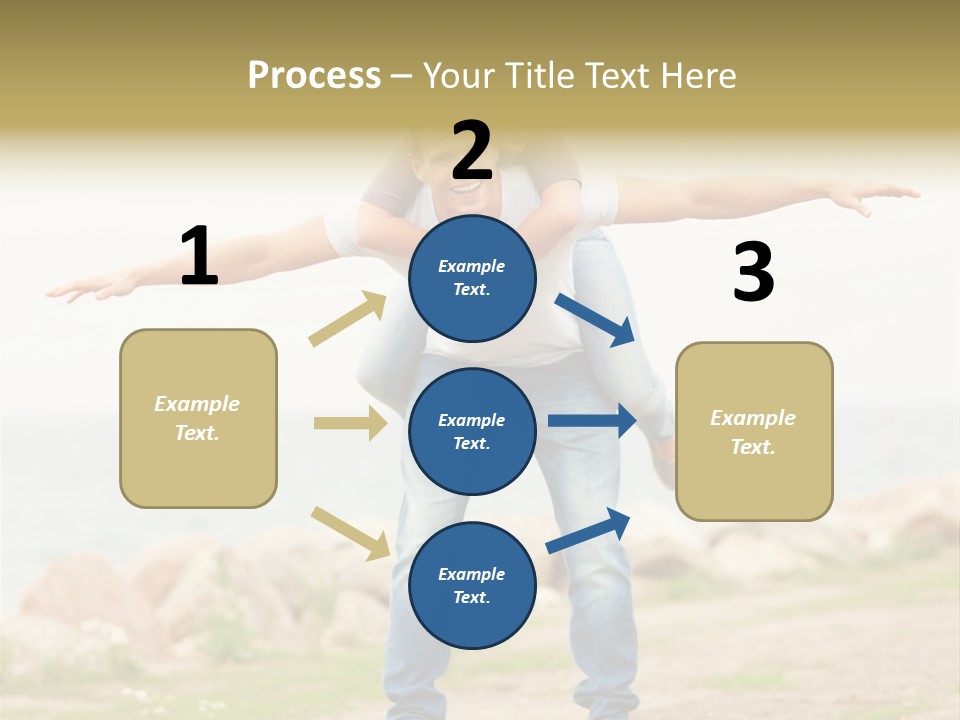 Park Frosty Scene PowerPoint Template