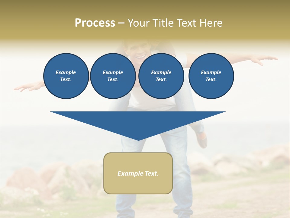 Park Frosty Scene PowerPoint Template