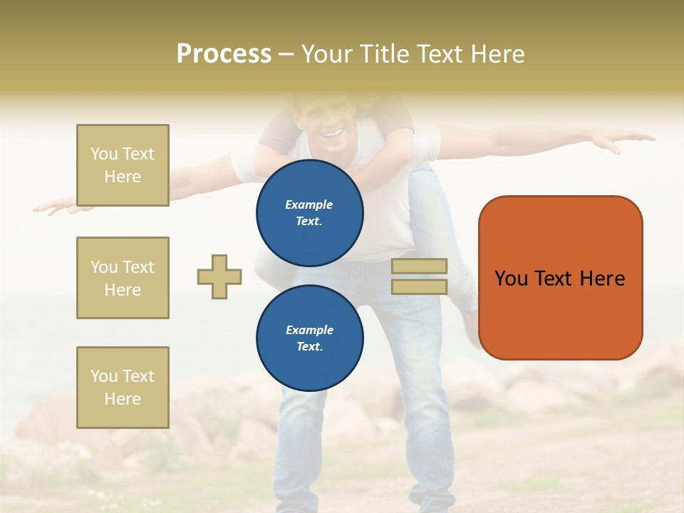 Park Frosty Scene PowerPoint Template