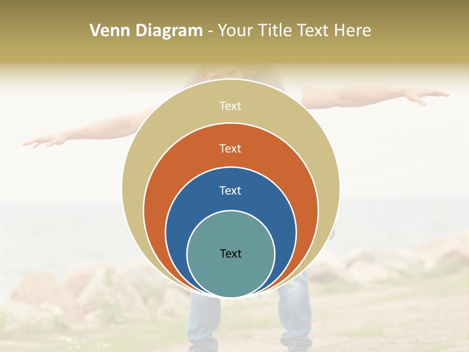 Park Frosty Scene PowerPoint Template