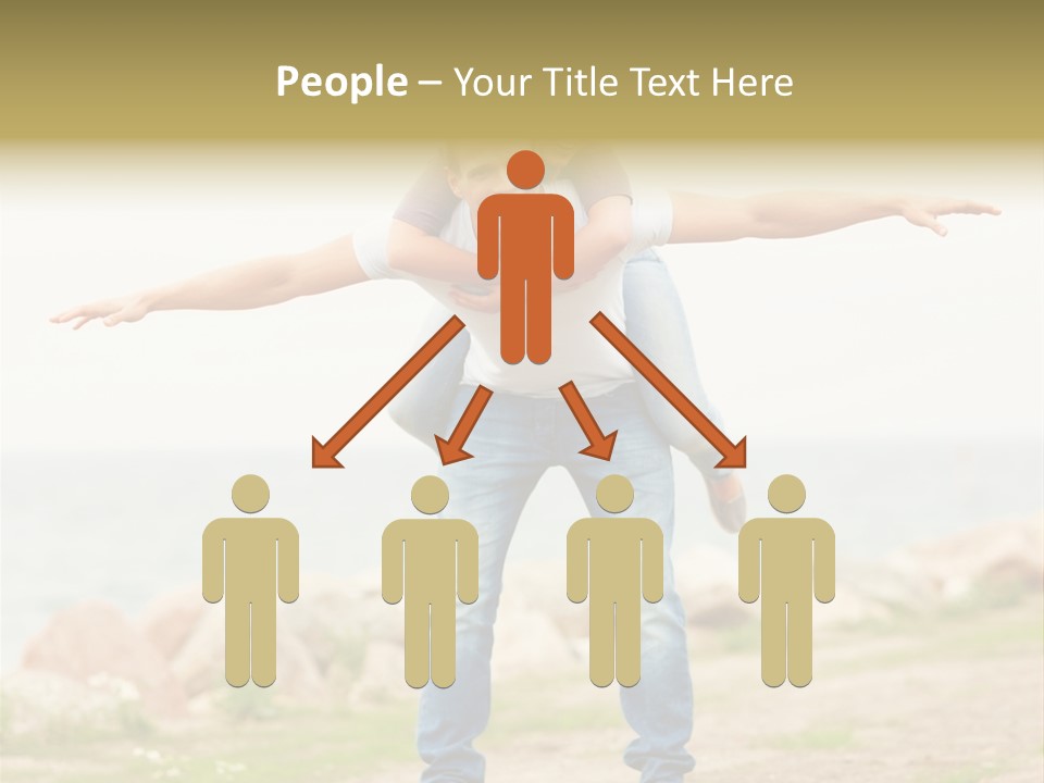 Park Frosty Scene PowerPoint Template