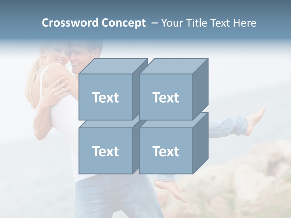 Winter Dreamy Frozen PowerPoint Template