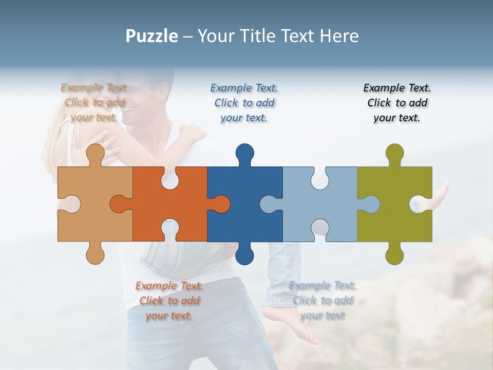 Winter Dreamy Frozen PowerPoint Template