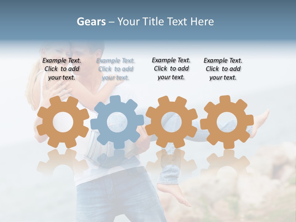 Winter Dreamy Frozen PowerPoint Template