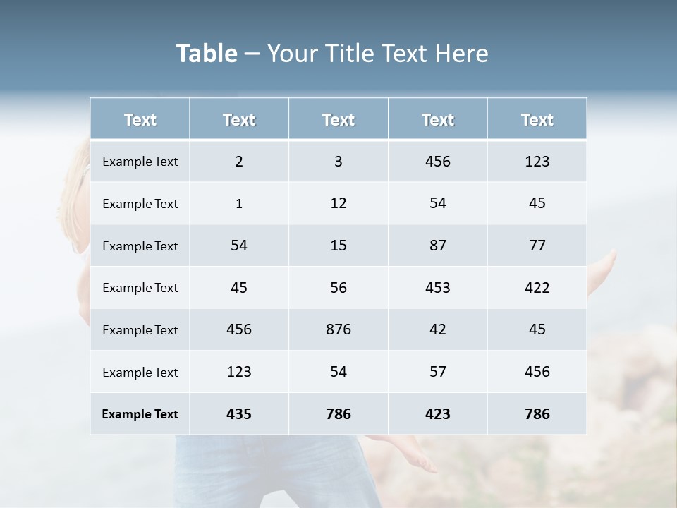 Winter Dreamy Frozen PowerPoint Template
