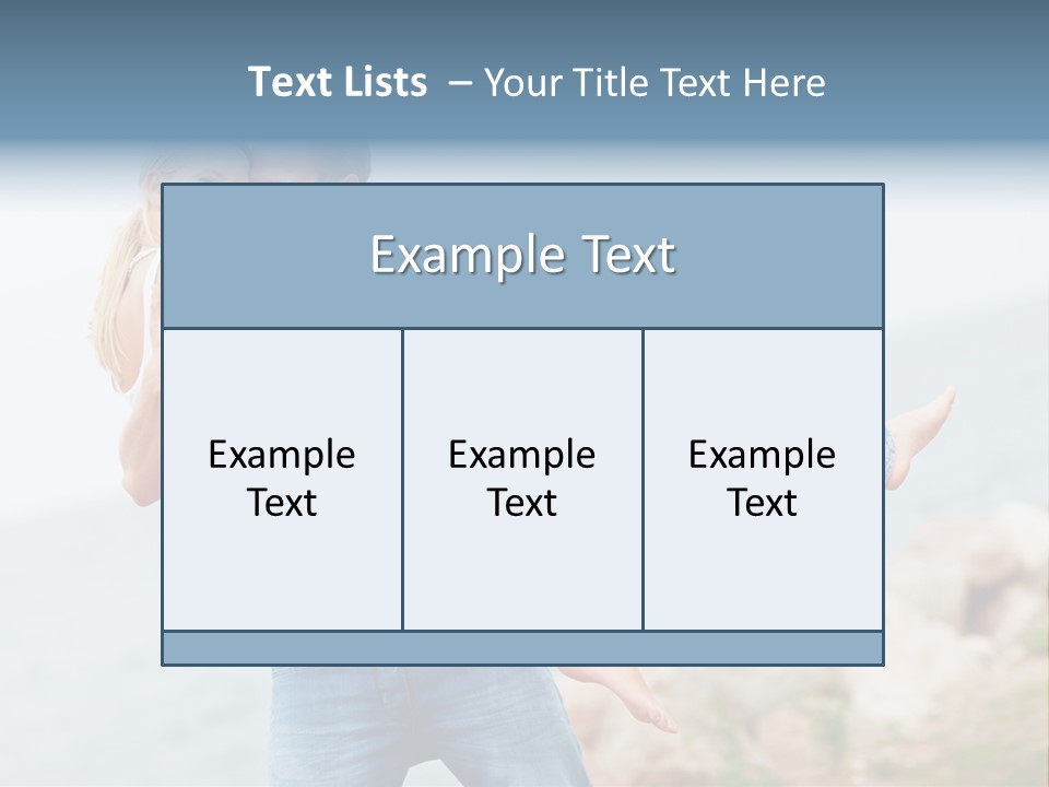 Winter Dreamy Frozen PowerPoint Template
