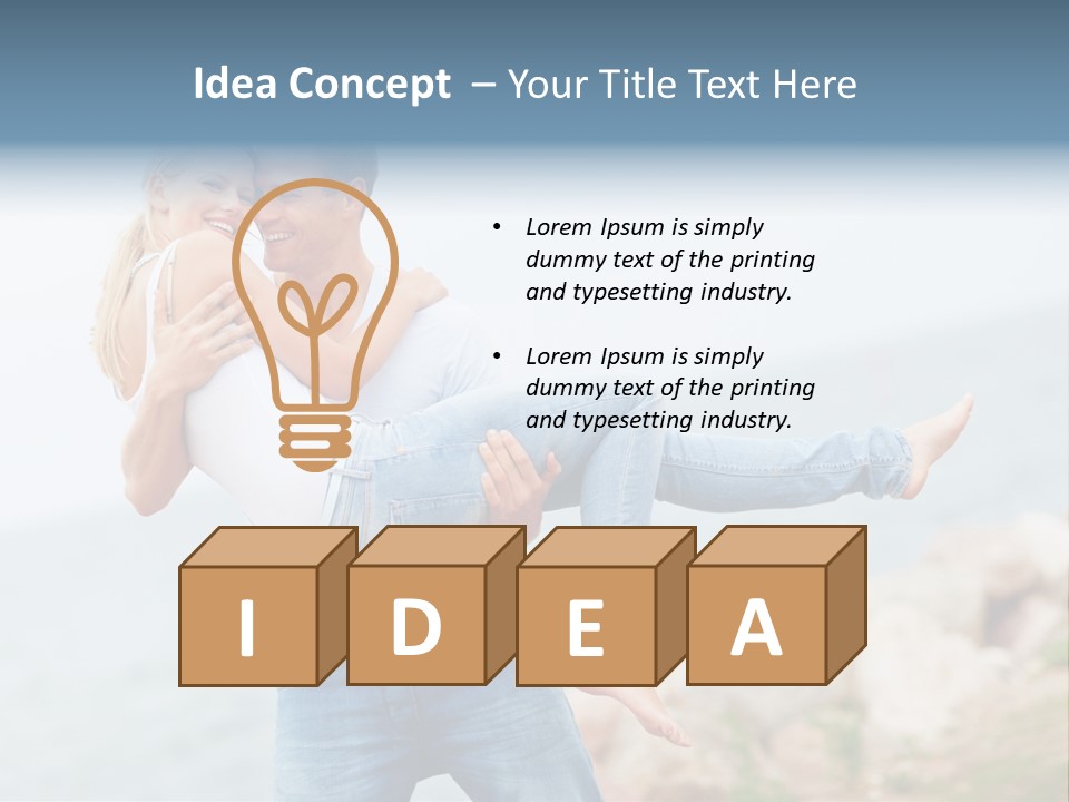 Winter Dreamy Frozen PowerPoint Template