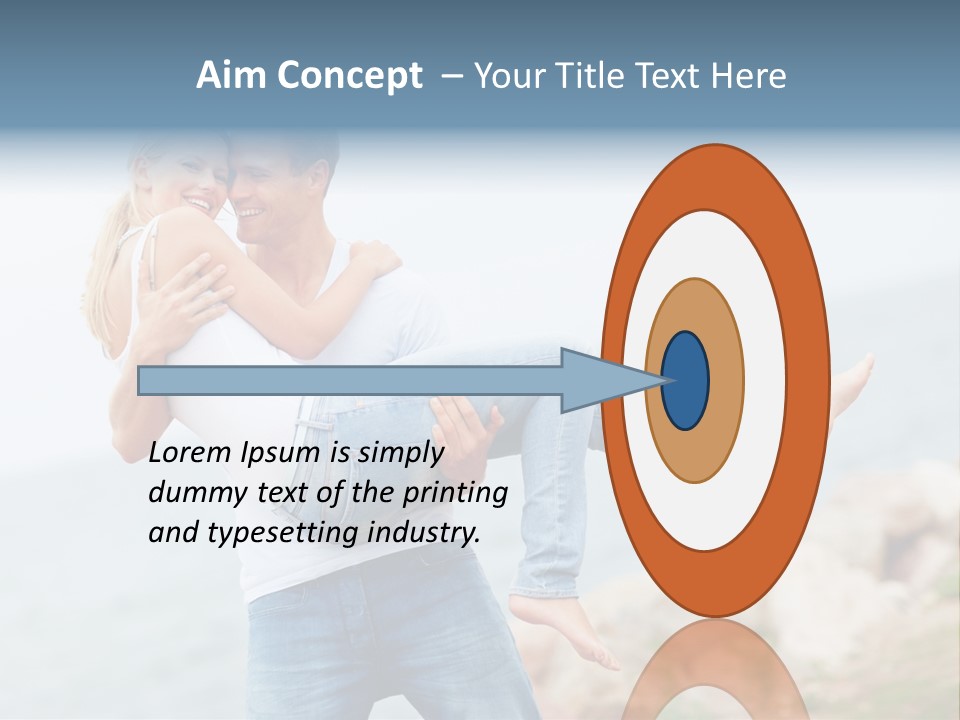 Winter Dreamy Frozen PowerPoint Template