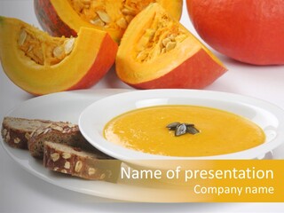 Gem Ern Orange PowerPoint Template