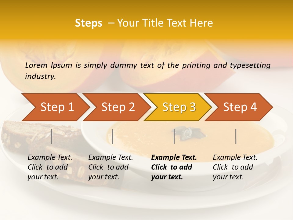 Gem Ern Orange PowerPoint Template