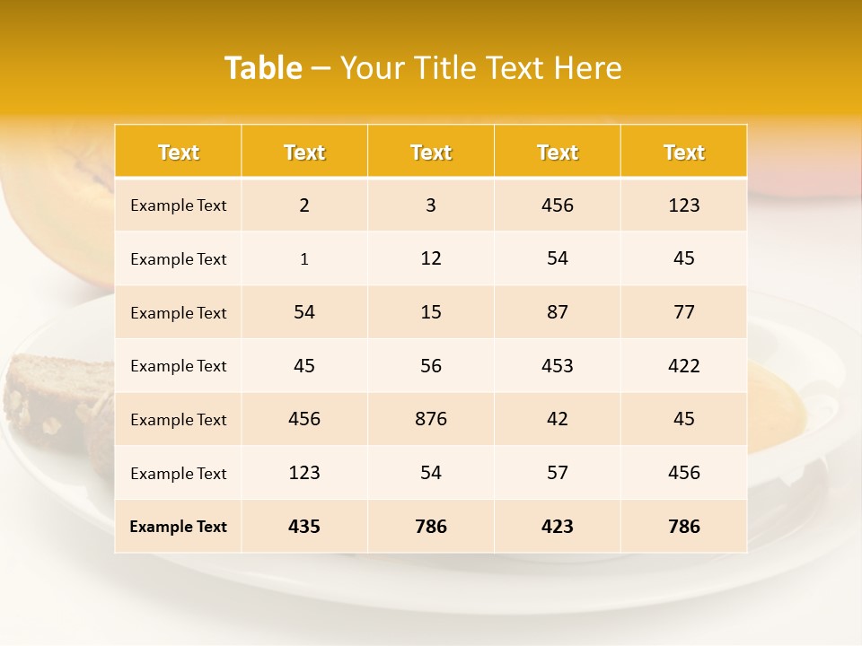 Gem Ern Orange PowerPoint Template