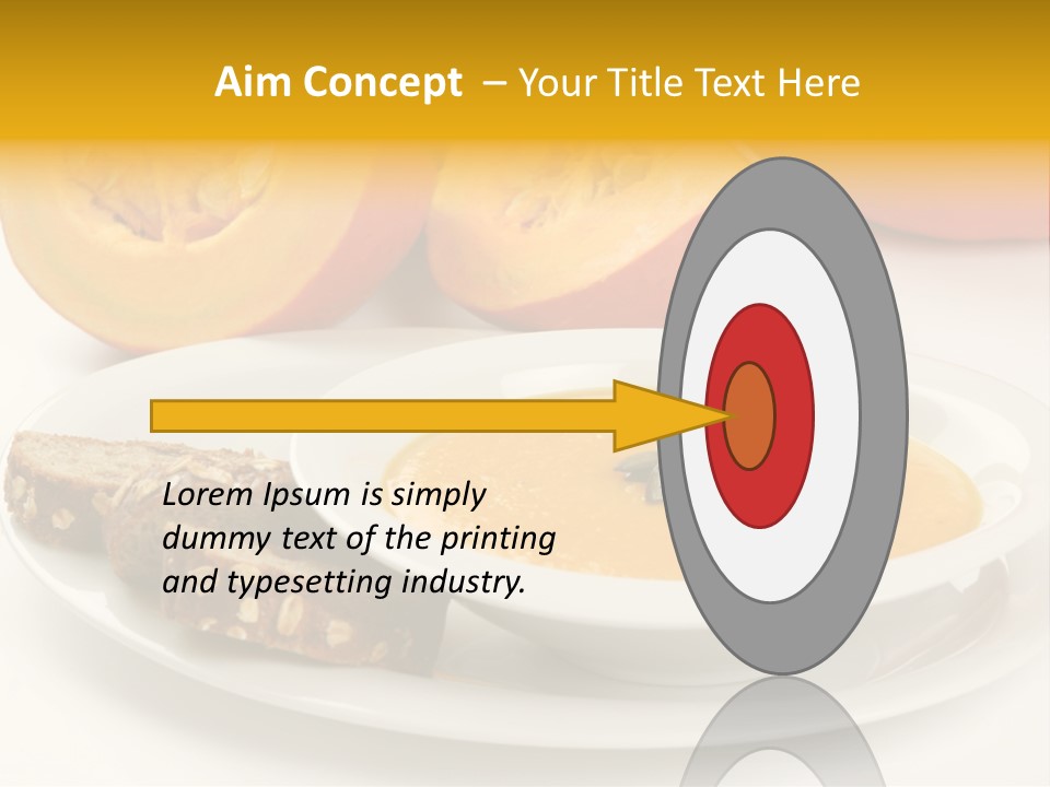 Gem Ern Orange PowerPoint Template