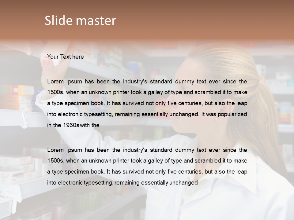 Working Coat  PowerPoint Template