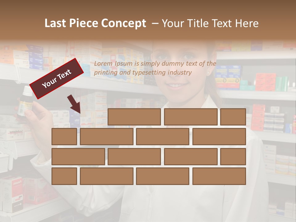 Selling Shop Hold PowerPoint Template