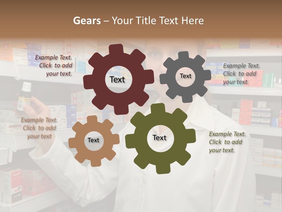 Selling Shop Hold PowerPoint Template