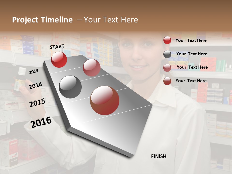 Selling Shop Hold PowerPoint Template