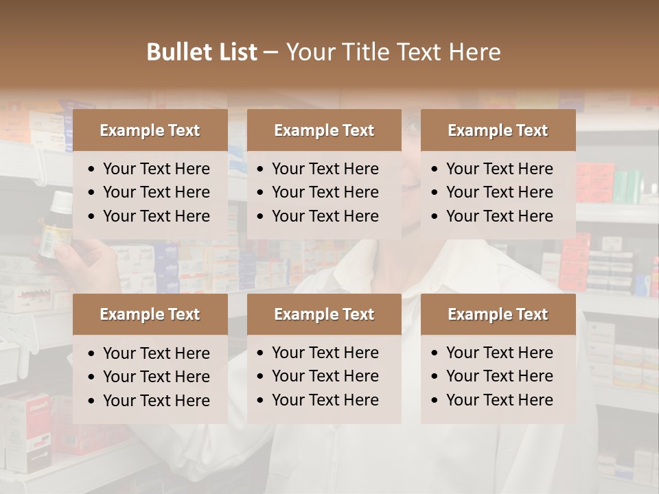 Selling Shop Hold PowerPoint Template