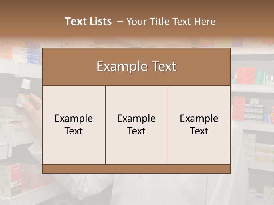 Selling Shop Hold PowerPoint Template