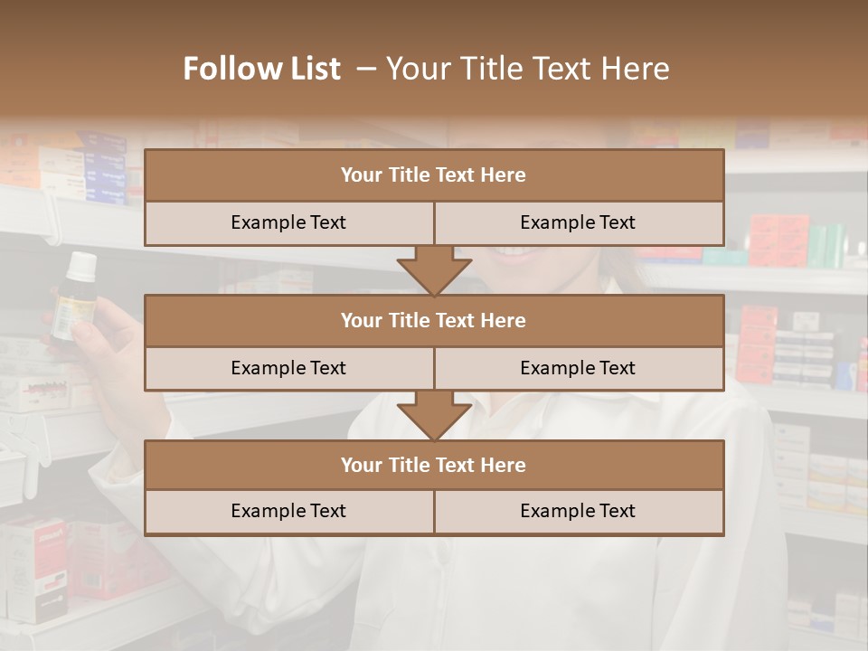 Selling Shop Hold PowerPoint Template