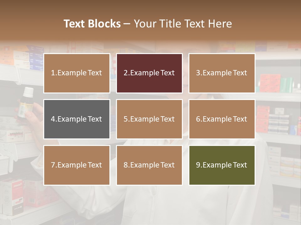 Selling Shop Hold PowerPoint Template
