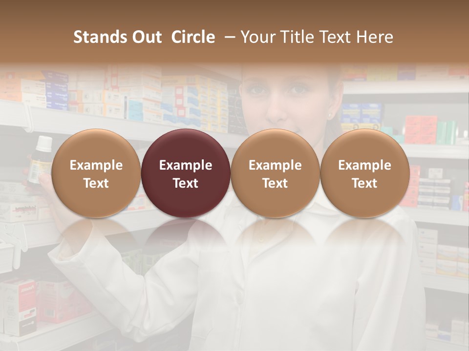 Selling Shop Hold PowerPoint Template