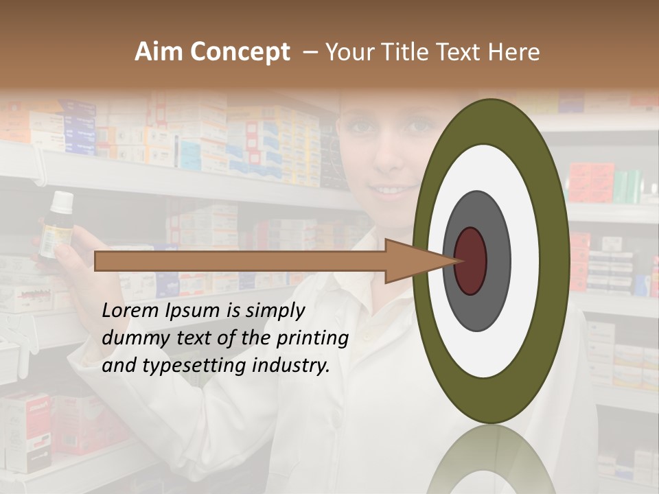 Selling Shop Hold PowerPoint Template