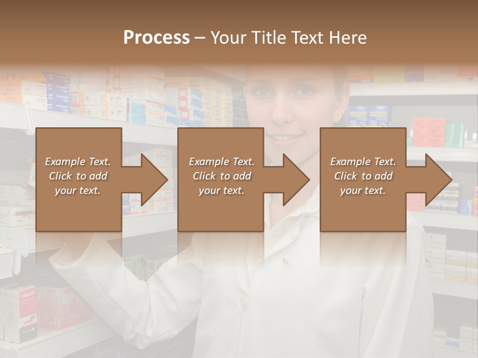 Selling Shop Hold PowerPoint Template