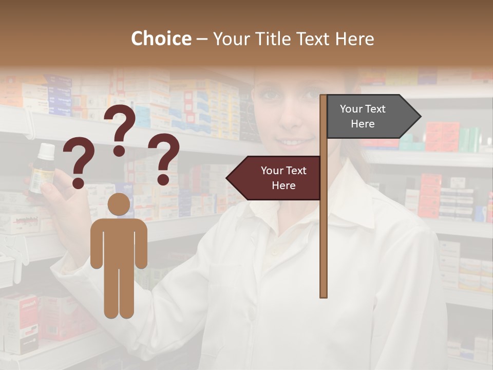 Selling Shop Hold PowerPoint Template