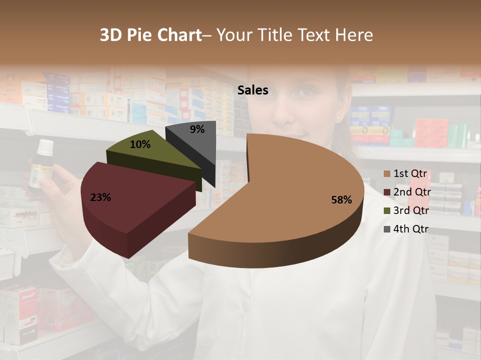 Selling Shop Hold PowerPoint Template