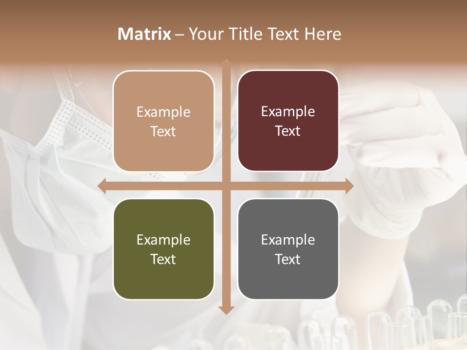 Woman Analyzing Concept PowerPoint Template