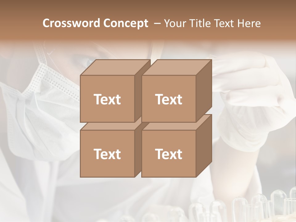 Woman Analyzing Concept PowerPoint Template